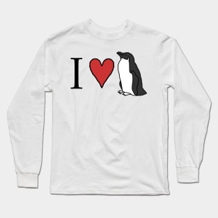 I Love My Penguin Long Sleeve T-Shirt